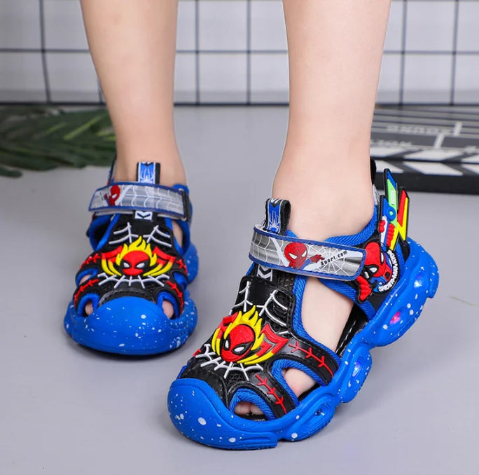 Disney superhero sandals for boys