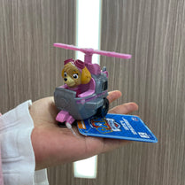 Original Paw Patrol car, Ryder Chase action figure, Tracker Everest, Rex, Skye, Rocky Marshall, Zuma