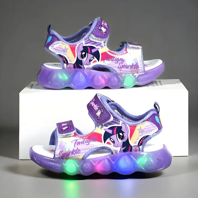 LED lighted children's shoes
