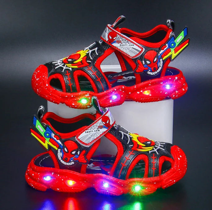 Disney superhero sandals for boys