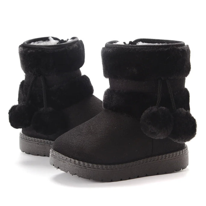 New snow boots for girls, winter