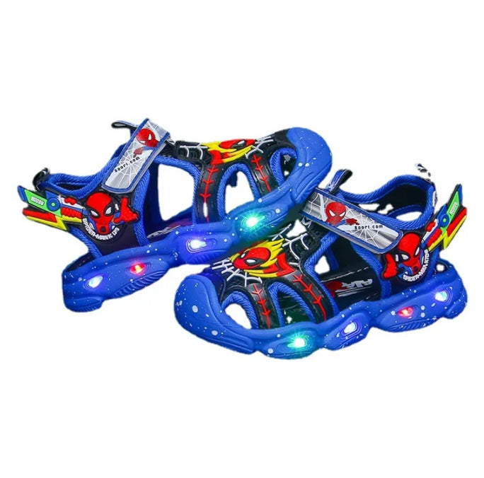 Disney superhero sandals for boys