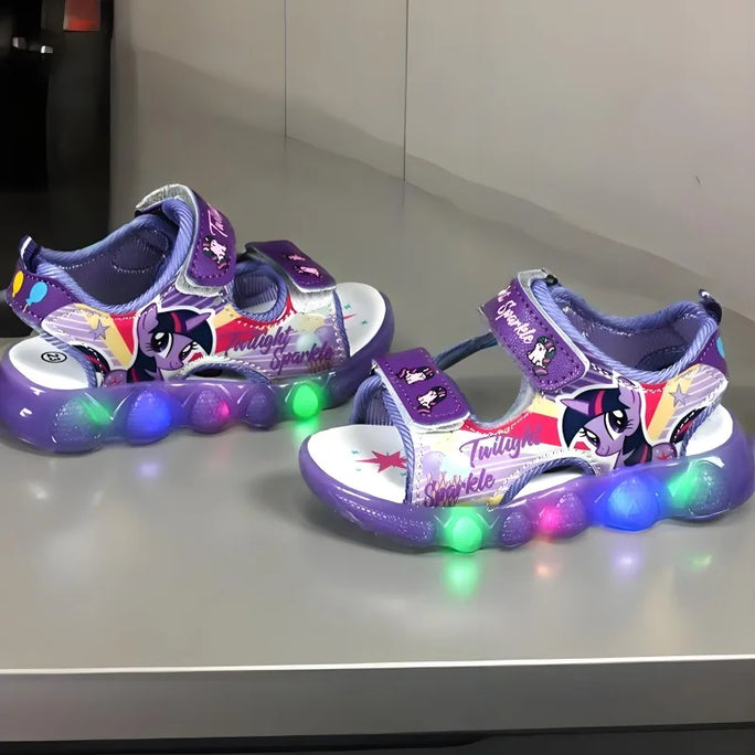 LED lighted children's shoes