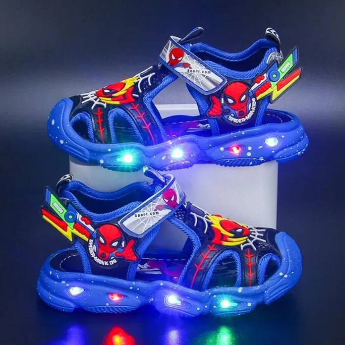 Disney superhero sandals for boys