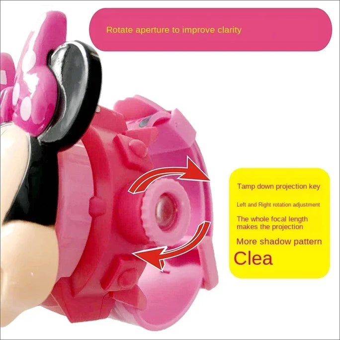 Paw Patrol Anime Toy Wrist Watch with 3D Projection, Digital Watch